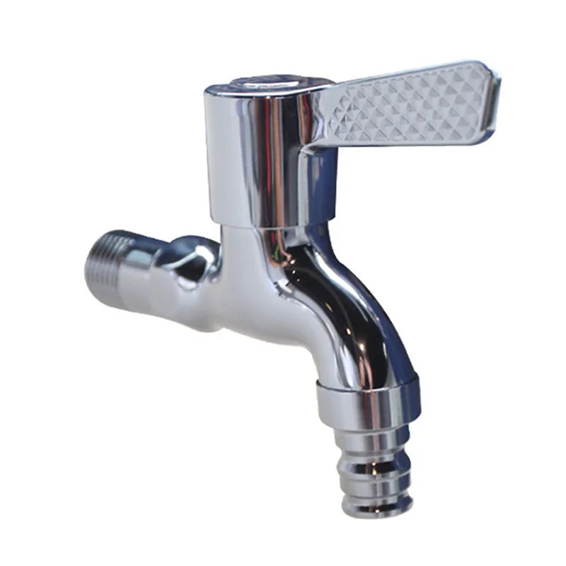 Robinet de Machine à laver tout en cuivre, robinet d'arrêt d'eau froide unique