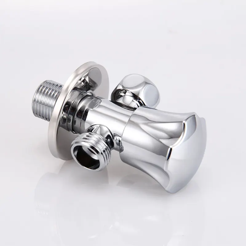 Vanne d'angle à commande unique 1 en 2 sorties