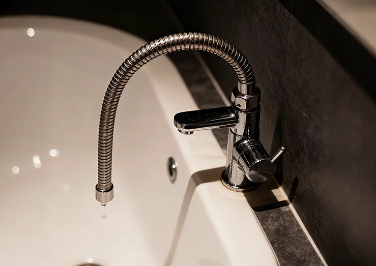 Comment faire face à un tuyau de salle de bain qui fuit ?