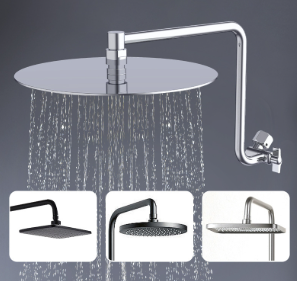 Extension de bras de douche réglable en laiton massif