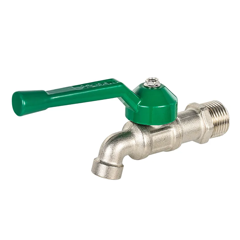 Robinet de cour extérieur à haut débit tout en cuivre MDHC8010