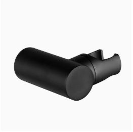 Support de douche pivotant en laiton massif noir, support de pulvérisateur de Bidet mural pour salle de bain