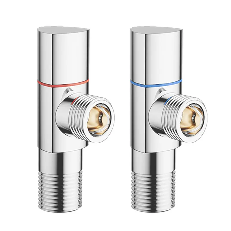 Vanne d'angle en laiton galvanisé