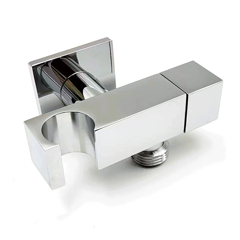 Connecteur de tuyau de douche à main, coude de sortie de douche entièrement en laiton