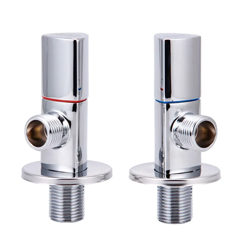 Vanne d'angle en laiton renforcé