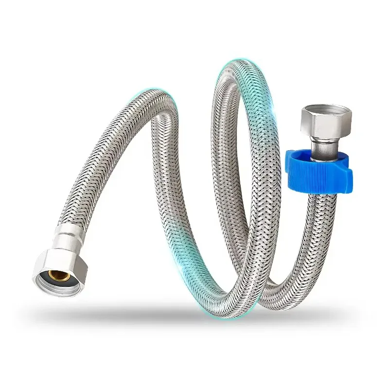 Tuyau tressé en acier inoxydable